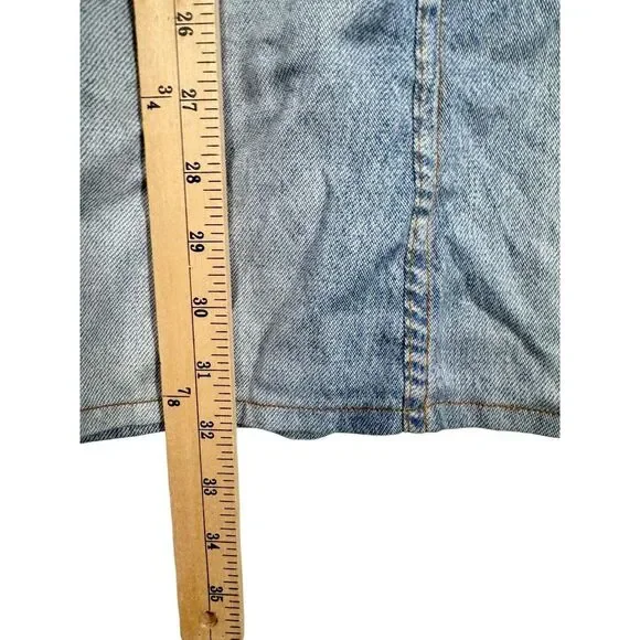 rag & bone Light Blue Denim Mini Dress - Picture 8 of 9